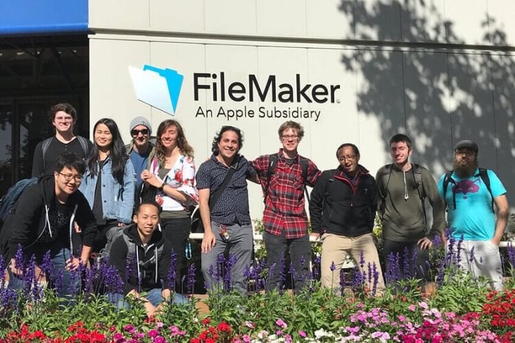 The 42 Silicon Valley team that went through FileMaker's training in 2018.