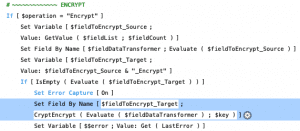 Script workspace for Easy Encrypt Decrypt demo file.